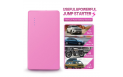 12V Jump Starter - Pink 12V 8000mAh Jump Starter